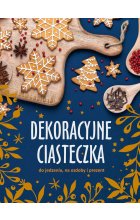 Dekoracyjne ciasteczka do jedzenia na ozdoby i na prezent