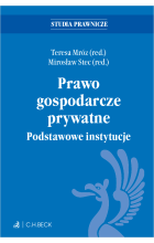 Prawo gospodarcze prywatne. Podstawowe instytucje