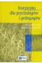 Statystyka dla psychologów i pedagogów