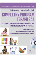 Kompletny program terapii saz dla osób z zaburzeniami ze spektrum autyzmu w wieku rozwojowym od 3 do 5 lat płyta dvd