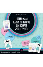 Ilustrowane karty do nauki zachowań społecznych Zestaw dla dzieci w wieku 7–14 lat