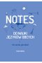 Notes do nauki języków obcych (niebieski)