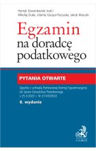 Egzamin na doradcę podatkowego. Pytania otwarte
