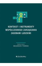 Kontekst i instrumenty współczesnego zarządzania zasobami ludzkimi