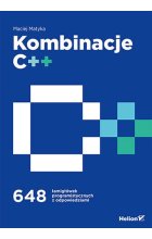 Kombinacje C + + . 648 łamigłówek programistycznych z odpowiedziami