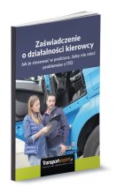 Zaświadczenie o działalności kierowcy