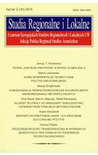 Studia Regionalne i Lokalne 2 / 2010
