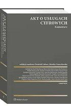 Akt o usługach cyfrowych Komentarz Wolters Kluwer